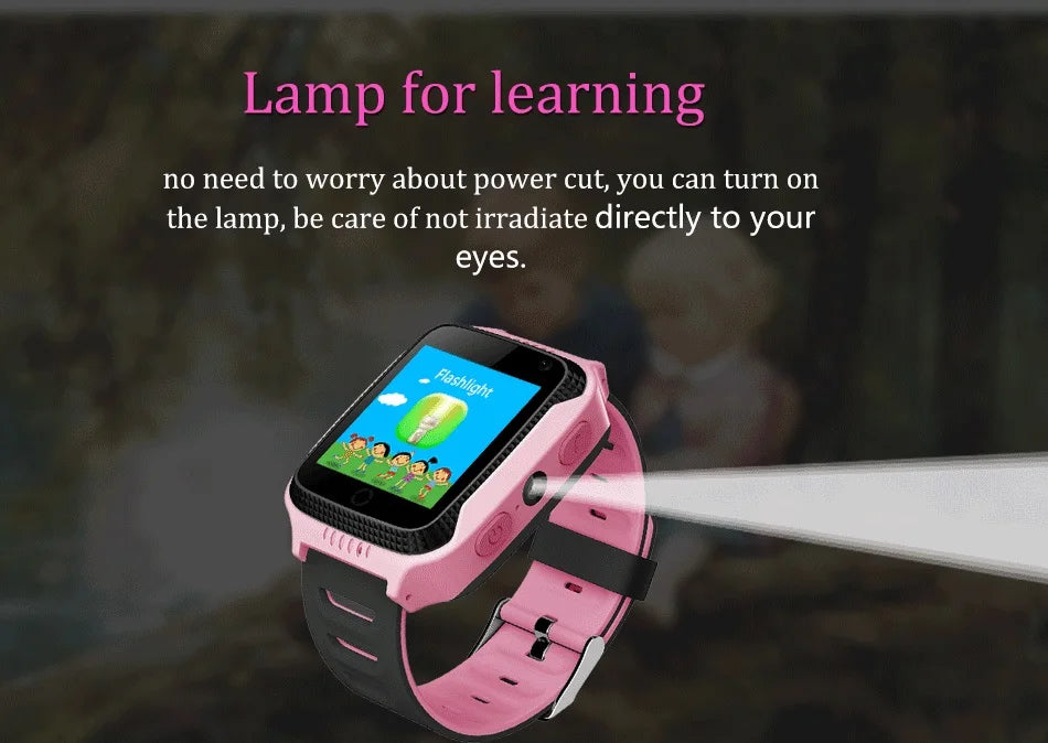 Kids GPS Smartwatch - Waterproof with Games & Anti-Lost Tracker