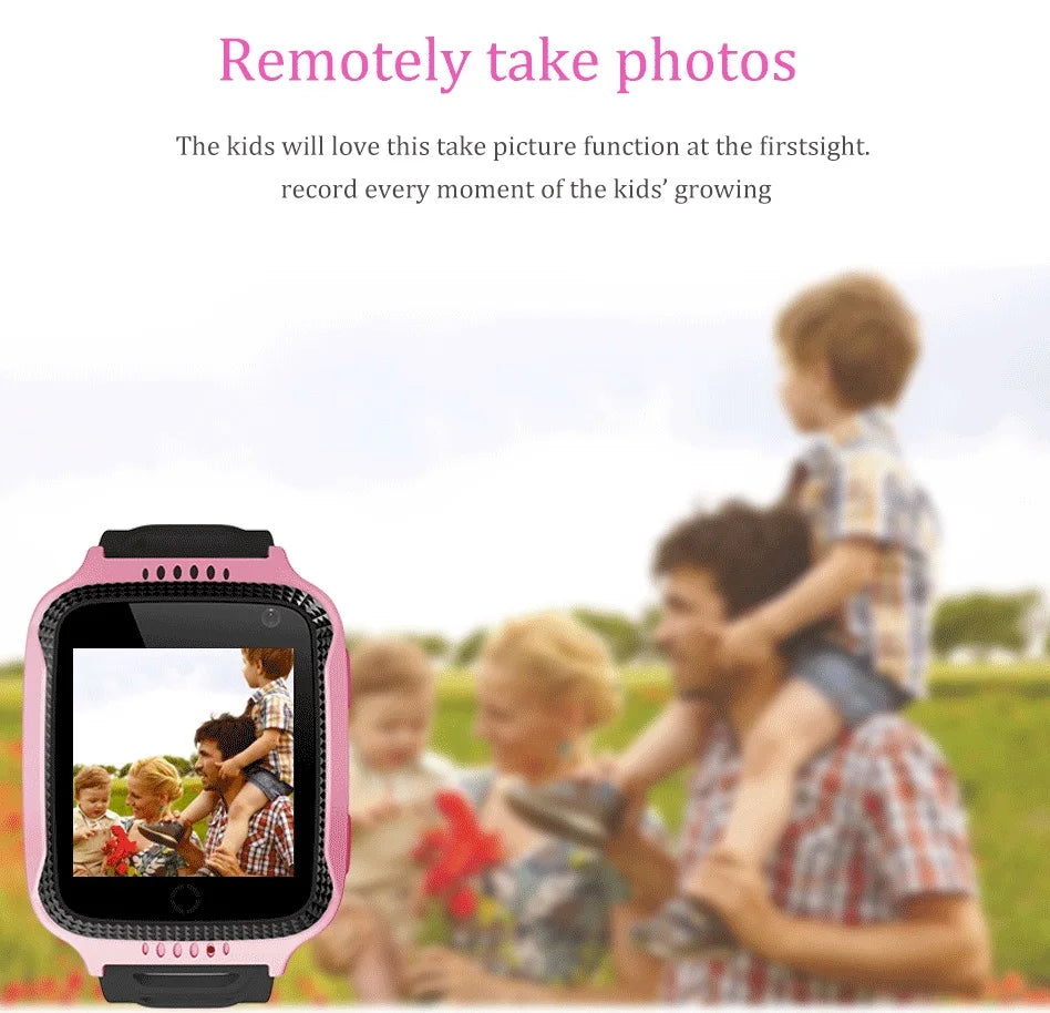 Kids GPS Smartwatch - Waterproof with Games & Anti-Lost Tracker