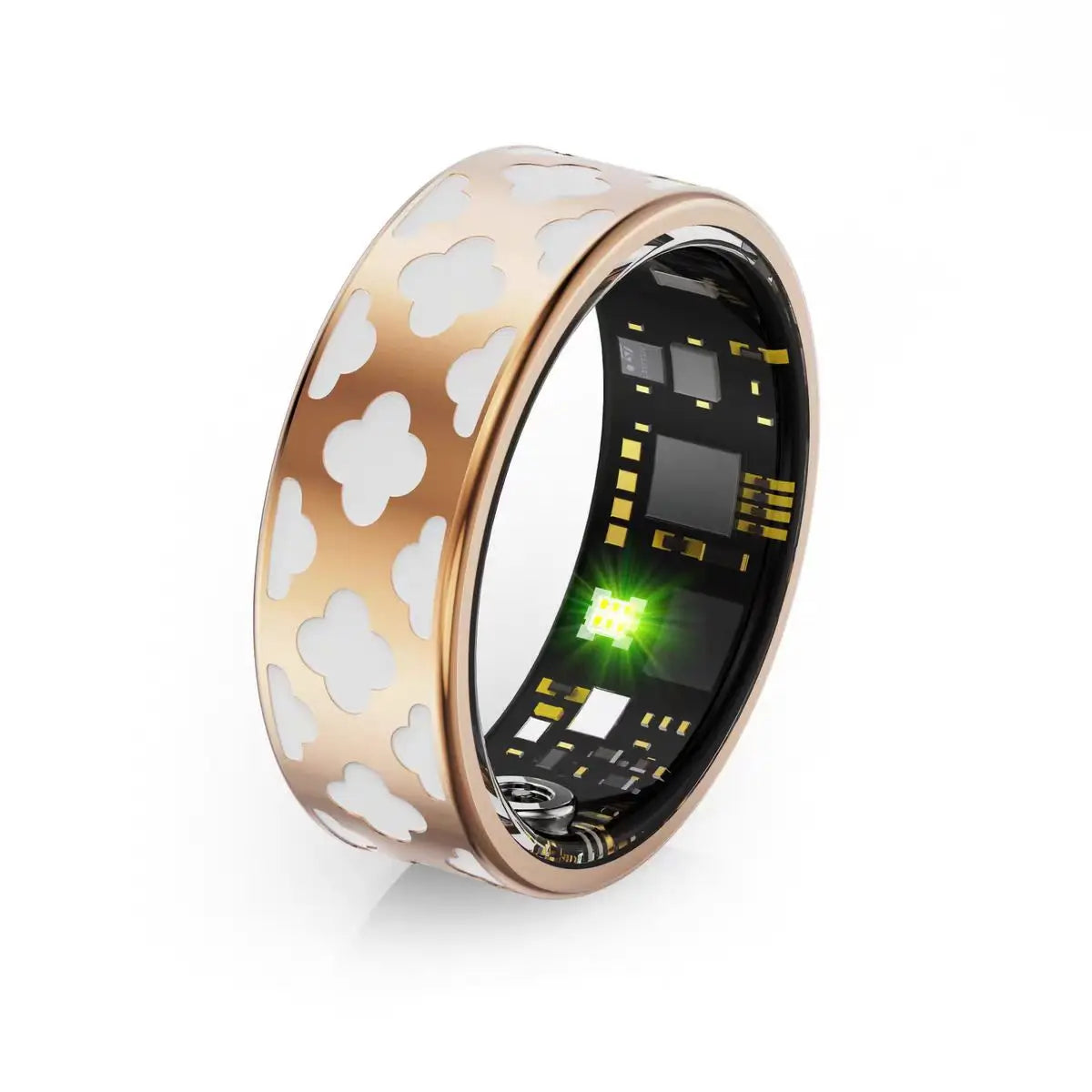 Waterproof Smart Ring - Heart Rate, Sleep & Blood Oxygen Monitor