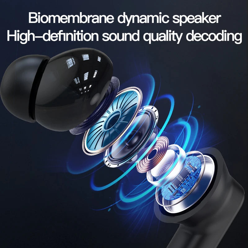 Pro Touch Screen Earbuds with Active Noise Cancellation