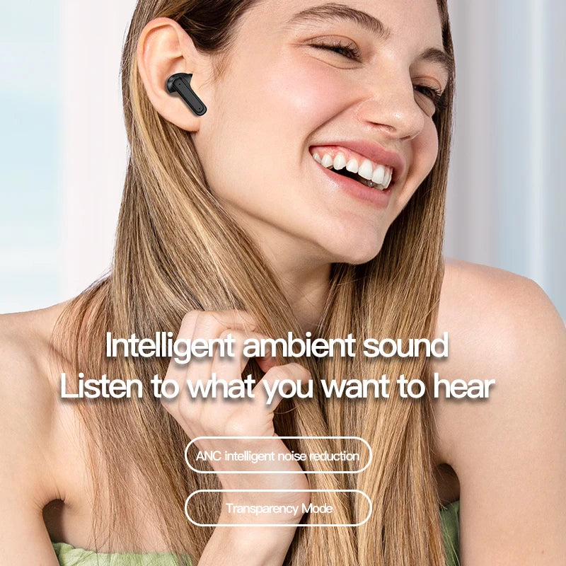 Pro Touch Screen Earbuds with Active Noise Cancellation