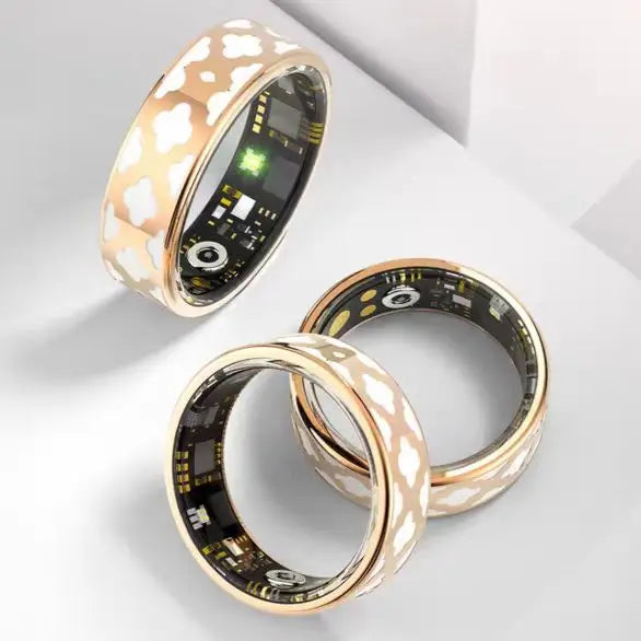 Waterproof Smart Ring - Heart Rate, Sleep & Blood Oxygen Monitor