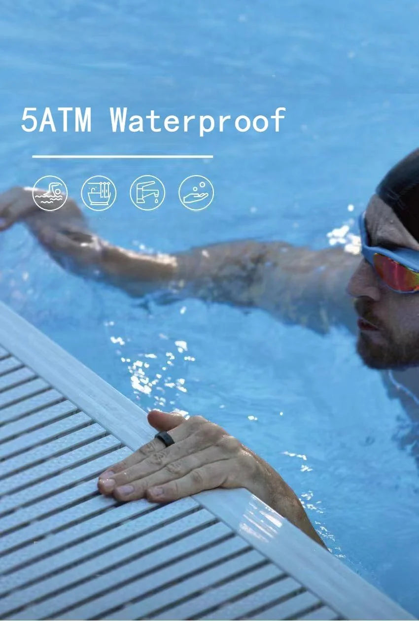 AI Health Ring - Heart Rate, Sleep & Activity Tracker