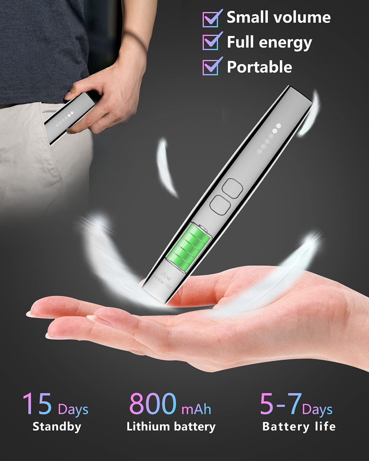 Anti-Spy Detector Pen - Hidden Camera & GPS Tracker Finder