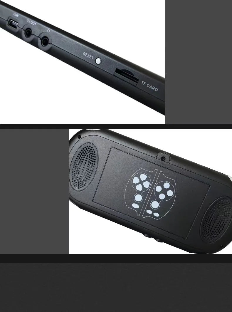 Retro Handheld Gaming Console - 500 Classic Games Built-In