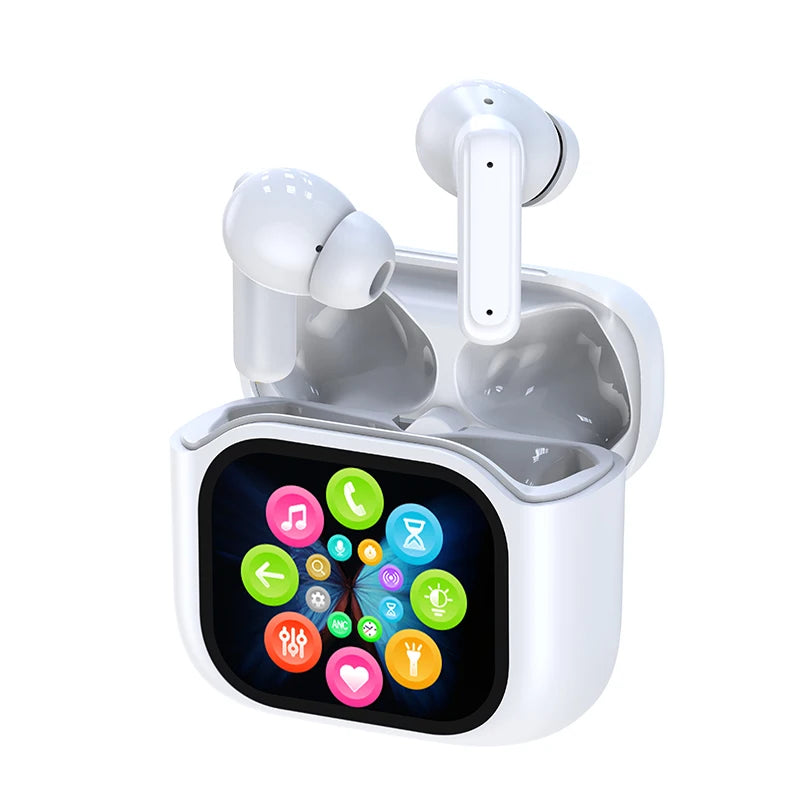 Pro Touch Screen Earbuds with Active Noise Cancellation