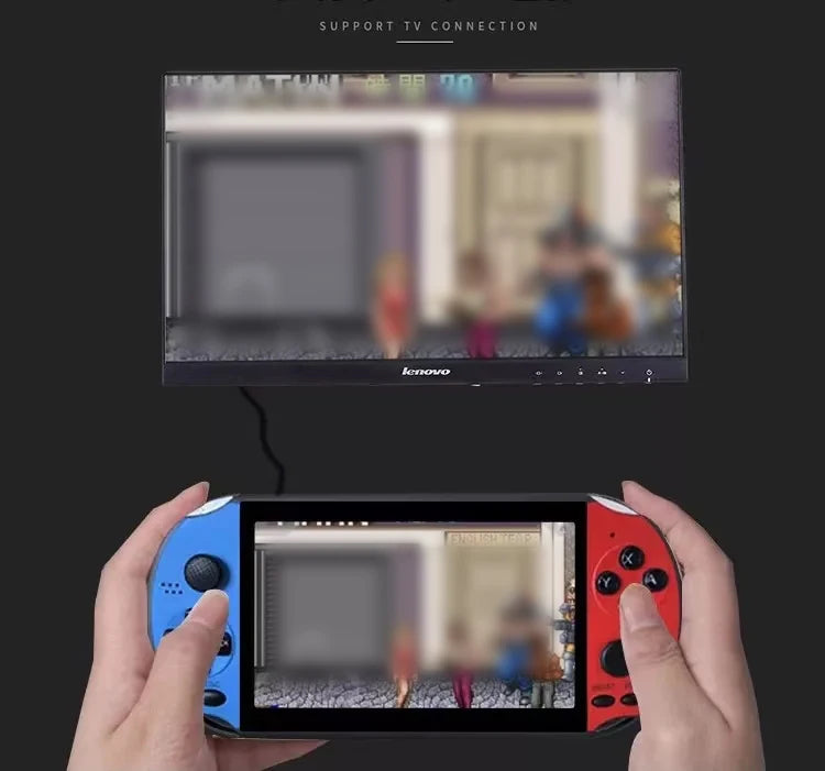 Retro Handheld Gaming Console - 500 Classic Games Built-In