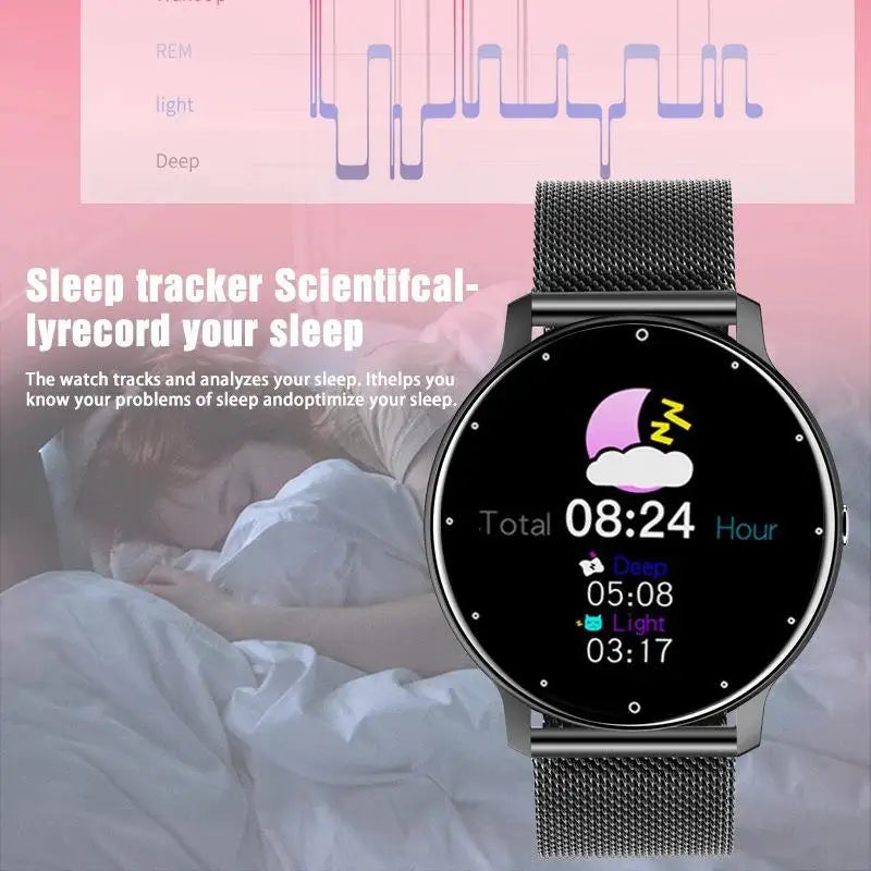 Heart Rate Blood Pressure Sleep Monitoring Smart Bracelet Waterproof