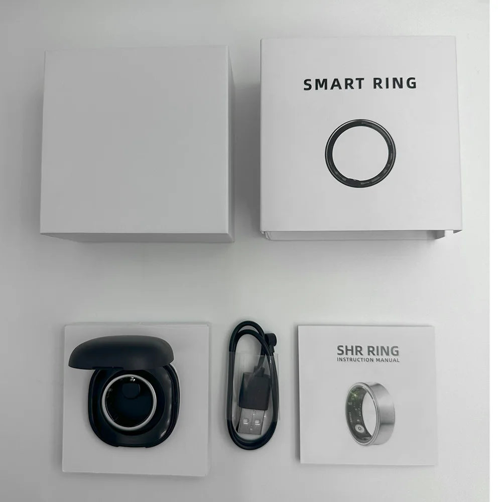 AI Health Ring - Heart Rate, Sleep & Activity Tracker