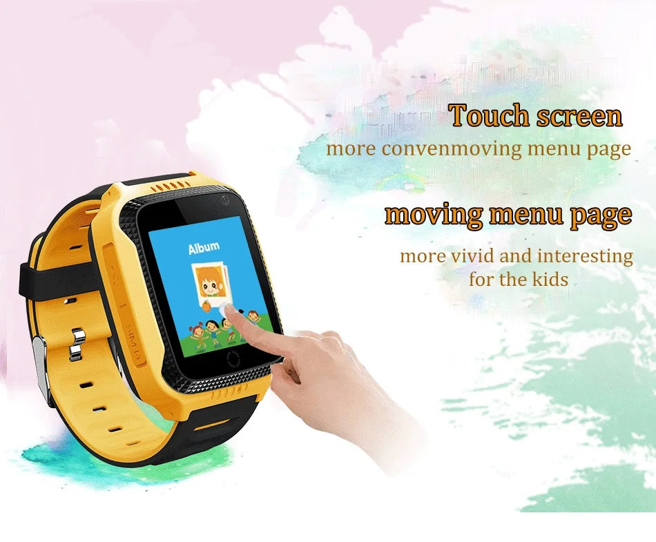 Kids GPS Smartwatch - Waterproof with Games & Anti-Lost Tracker