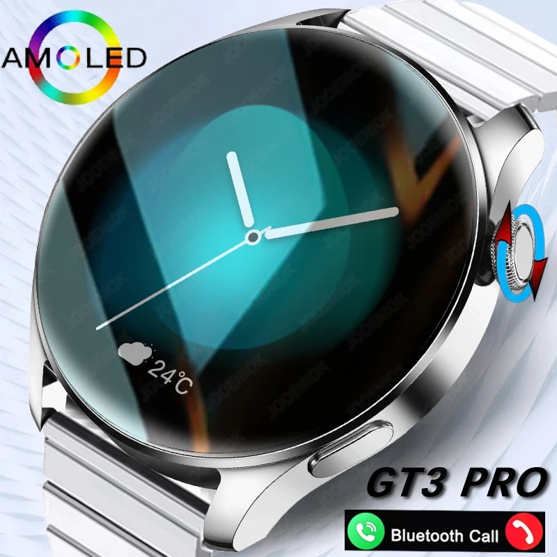 Men's Smartwatch - Heart Rate Monitor, Fitness Tracker & Bluetooth Calling
