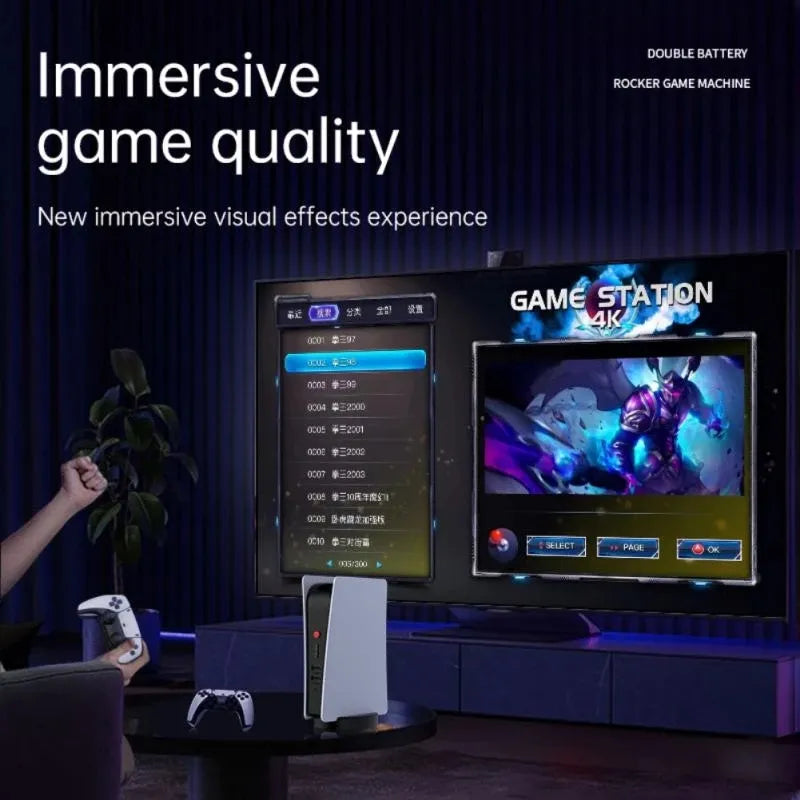 Retro Gaming Console - 15,000+ Classic Arcade & Video Games