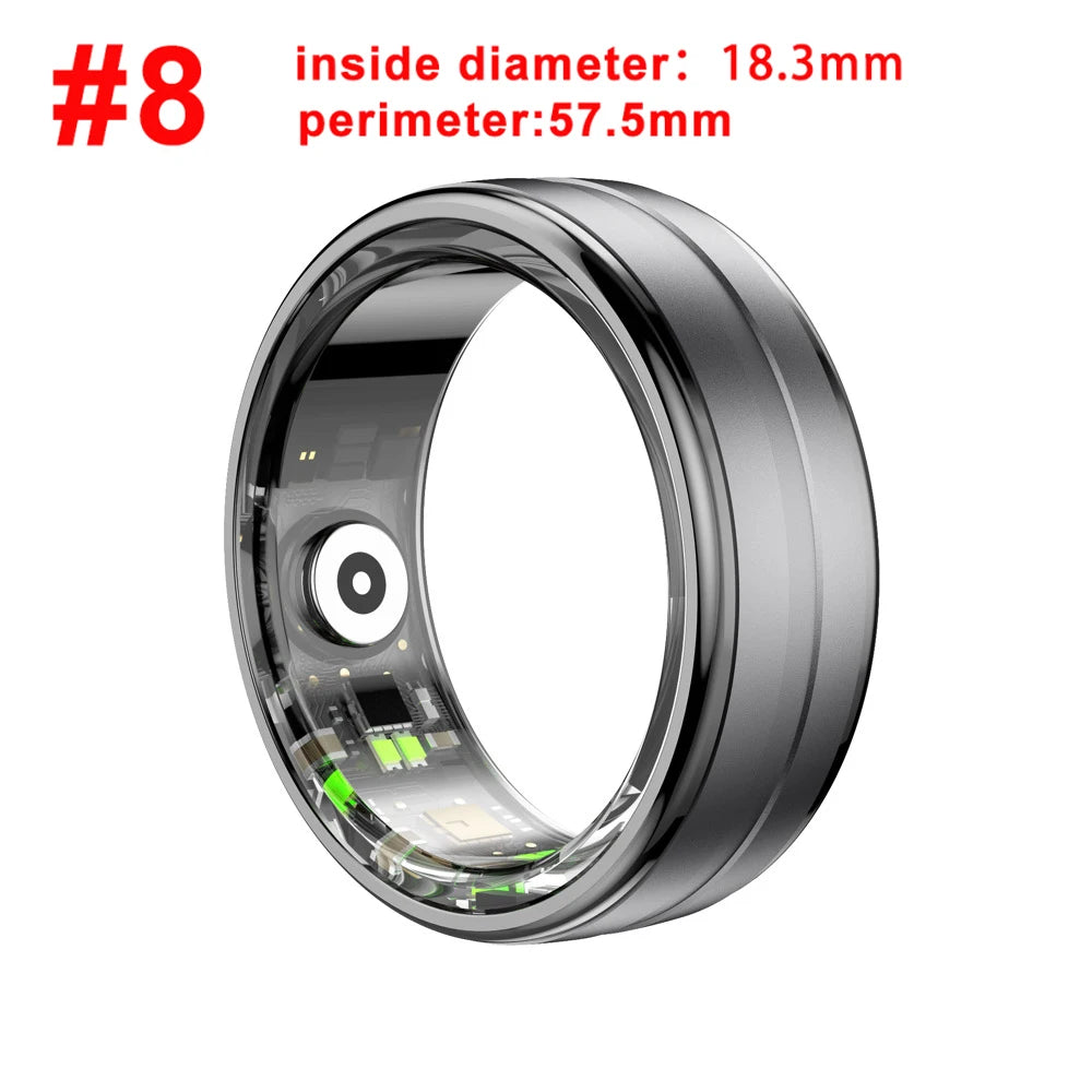 Sports Fitness Ring - Heart Rate, Blood Oxygen & Sleep Tracker