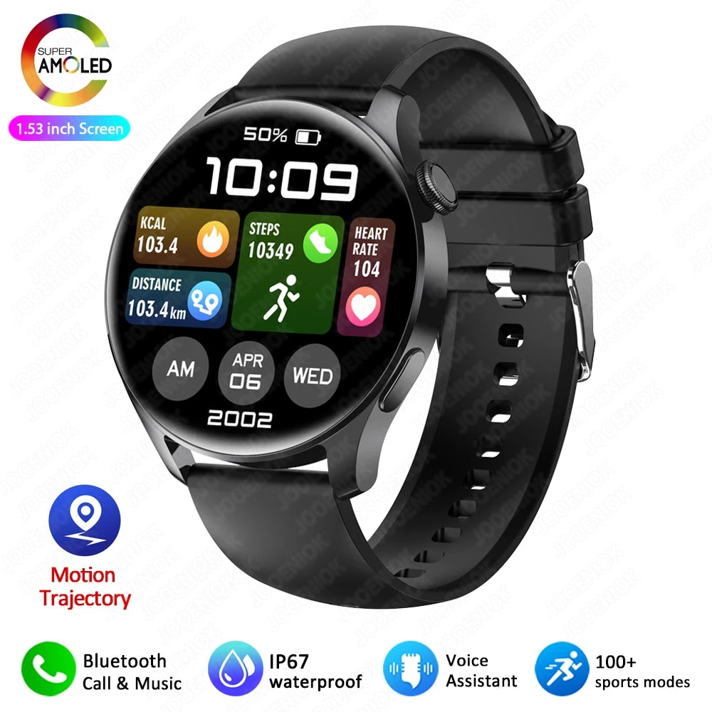 Men's Smartwatch - Heart Rate Monitor, Fitness Tracker & Bluetooth Calling