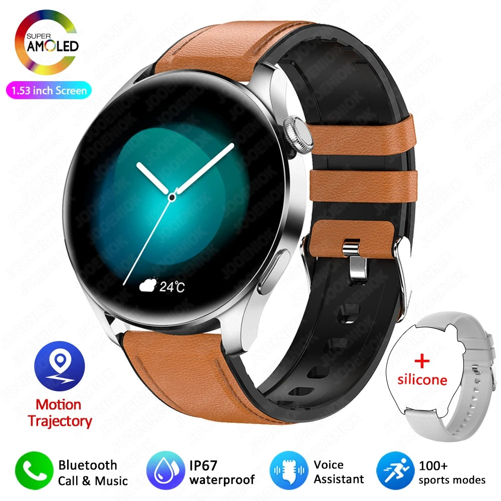 Men's Smartwatch - Heart Rate Monitor, Fitness Tracker & Bluetooth Calling
