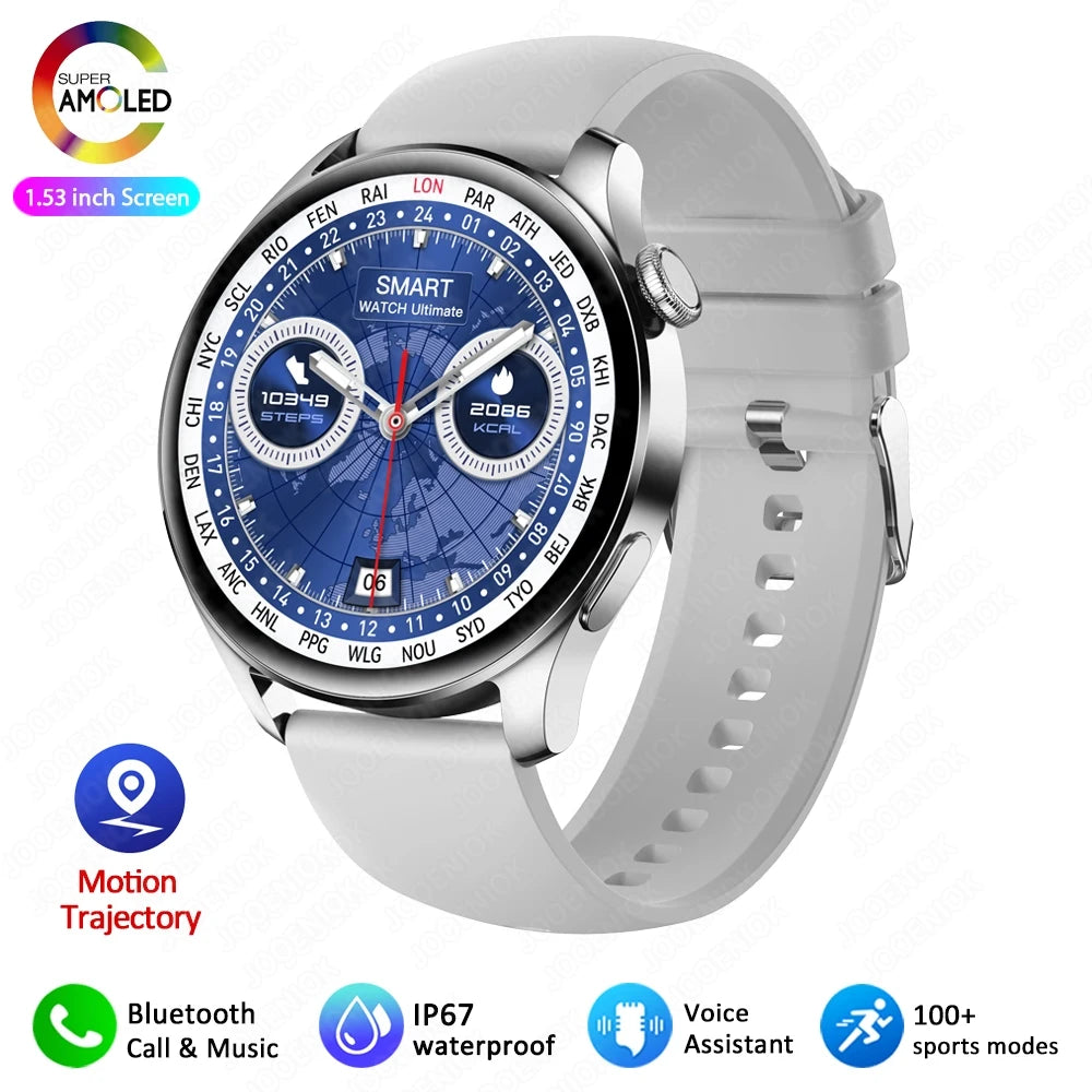Men's Smartwatch - Heart Rate Monitor, Fitness Tracker & Bluetooth Calling